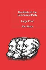 Manifesto of the Communist Party: Large Print