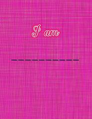 I am ________: Graph Paper Composition Notebook Grid Paper Notebook Quad Ruled For Math, Kindergarten, Design, Business Graph, Engineering, Draft - November Presents Notebook - Red Purplish Textile